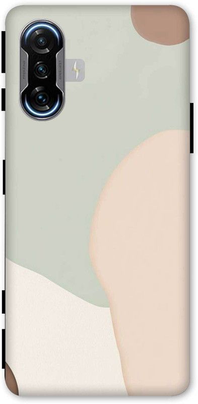 NDCOM Back Cover for POCO F3 GT  (Multicolor, Hard Case, Pack of: 1)