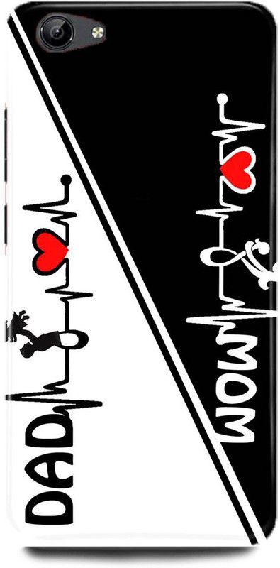 FRONK Back Cover for OPPO A57, CPH1701, MOM, DAD, MOTHER, FATHER, LOVE  (Black, Hard Case, Pack of: 1)