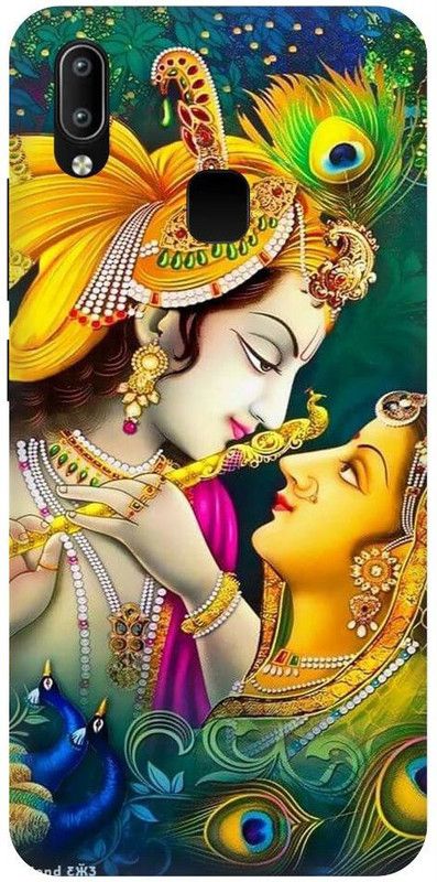 URCHIN Back Cover for Vivo Y91 Radha Krishna, Krishna and radha, Krishna, God  (Multicolor, Shock Proof, Pack of: 1)