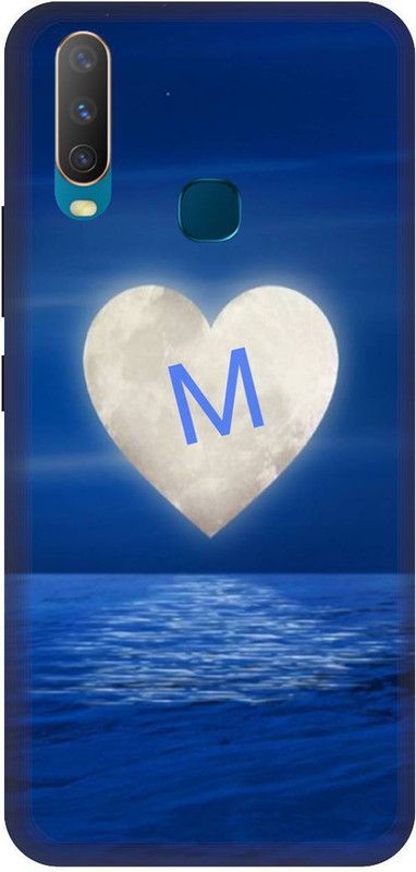 Thecoverking Back Cover for Vivo Y12  (Blue, White, Waterproof, Pack of: 1)