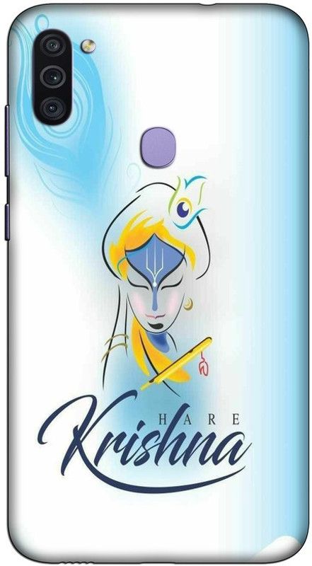 CROKIAN Back Cover for Samsung Galaxy M11 Krishna Back Cover  (Multicolor, Hard Case, Pack of: 1)