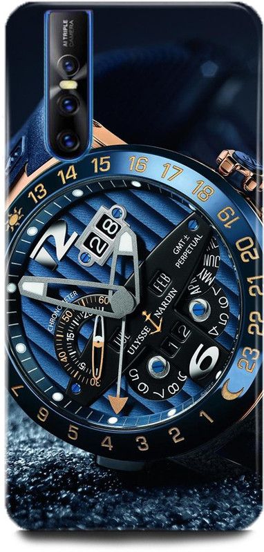 INDICRAFT Back Cover for Vivo V15 Pro, Vivo 1818, Watch, Printed  (Multicolor, Shock Proof, Pack of: 1)