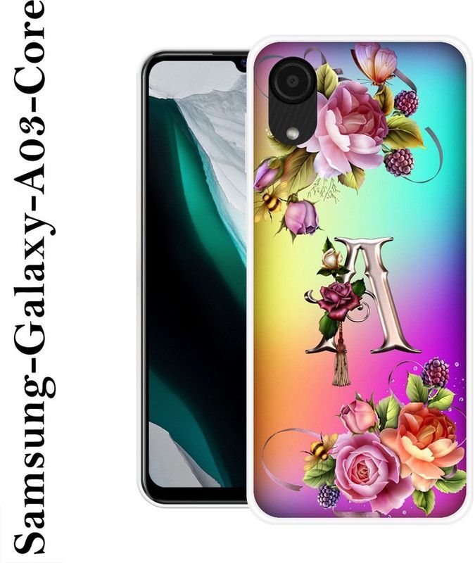 SHIVKUDI Back Cover for Samsung Galaxy A03 Core  (Multicolor, Silicon)