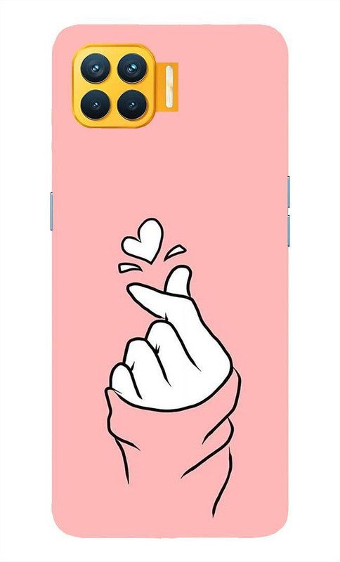 MY SWAG Back Cover for Oppo F17 PRO  (Pink, White, Hard Case)