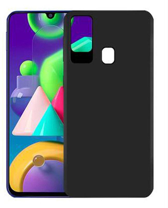FONECASE Back Cover for Samsung Galaxy M21  (Black, Flexible, Pack of: 1)