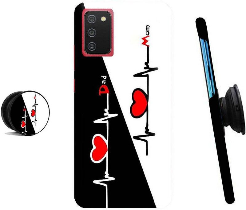 HELLO CASE Back Cover for Samsung Galaxy A03s, Samsung Galaxy A02s, Samsung Galaxy M02s, Samsung Galaxy F02s  (Black, White)