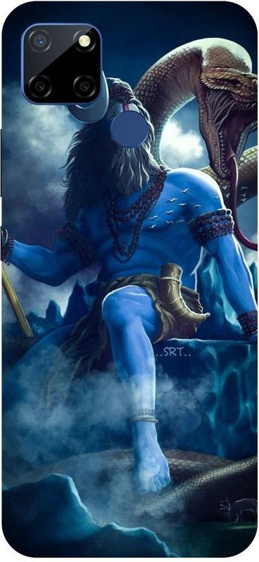 Zaplab Back Cover for Realme C12,RMX2189, Shiv Shivji,Mahadev Printed Back Cover  (Multicolor, Hard Case, Pack of: 1)