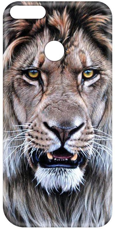 Smutty Back Cover for OnePlus 5T, A5010 - Lion Print  (Multicolor, Hard Case, Pack of: 1)
