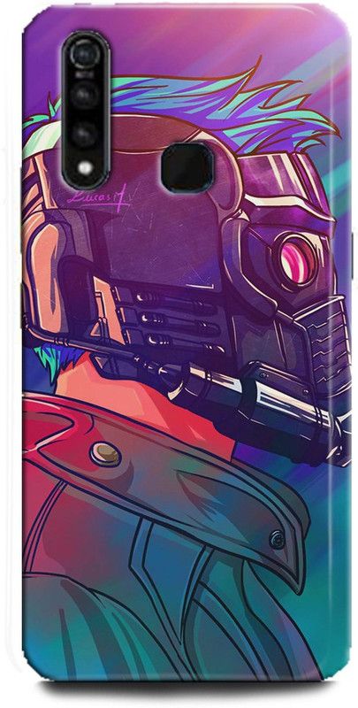 INDICRAFT Back Cover for Vivo Z1Pro, Vivo 1951, Star lord, Printed  (Multicolor, Shock Proof, Pack of: 1)