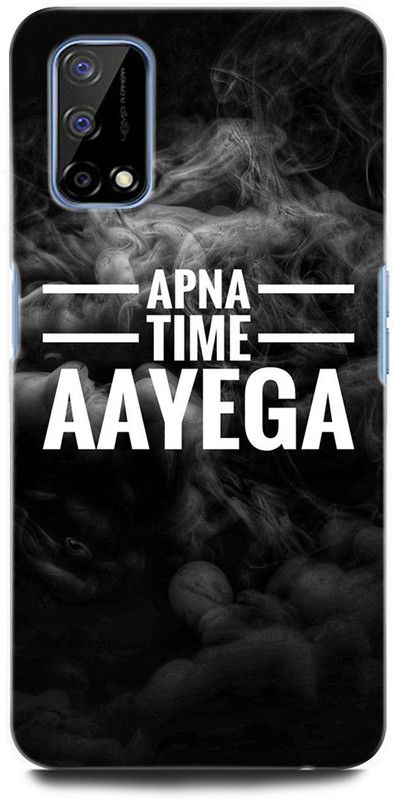 GRAFIQE Back Cover for Realme Narzo 30 Pro RMX2117 APNA TIME AYEGA, GULLY BOY, MOVIE, QOUTES, ATTITUDE  (Multicolor, Shock Proof, Pack of: 1)