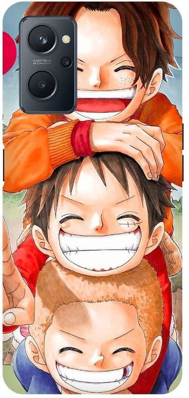 URCHIN Back Cover for Realme 9i Luffy, Anime, OnePiece, Cartoon, Funny436  (Multicolor, Shock Proof)