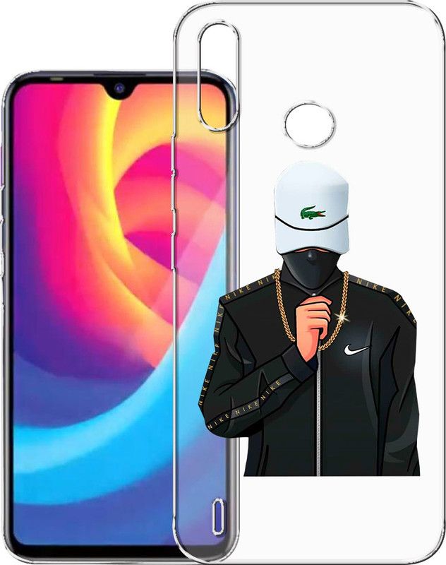 HANIRY Back Cover for Tecno Spark 4 Air / Tecno KC1J back cover / HIP HOP BOY / Designer / PNG_01  (Multicolor, Flexible, Silicon, Pack of: 1)