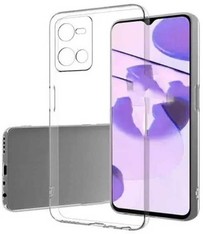 DSCASE Back Cover for Vivo V25 5G  (Transparent, Shock Proof, Silicon, Pack of: 1)