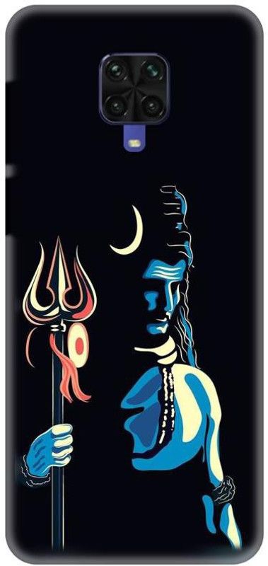 NDCOM Back Cover for Redmi Note 9 Pro Lord Shiv Printed  (Multicolor, Hard Case, Pack of: 1)