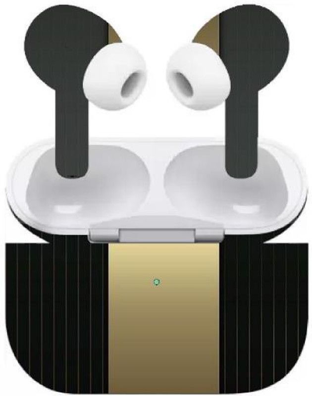 Zootkart Apple Airpods Pro (Airpods not included - only Skin Included) Mobile Skin  (Black)