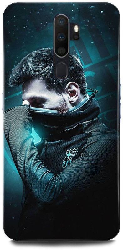 FIKORA Back Cover for OPPO A9 2020/CPH1937 LIONEL MESSI PRINTED  (Multicolor, Hard Case, Pack of: 1)