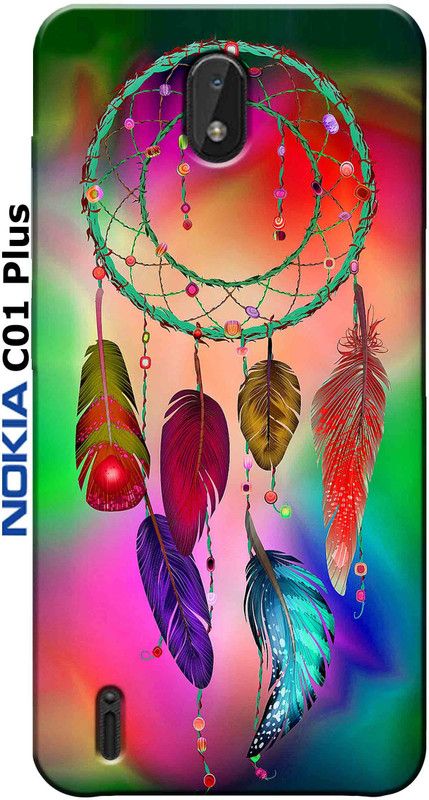 Sheorano Back Cover for Nokia C01 Plus  (Multicolor, Silicon, Pack of: 1)