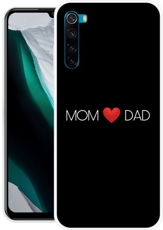RLM Back Cover for REDMI NOTE 8  (Multicolor, Waterproof, Silicon, Pack of: 1)