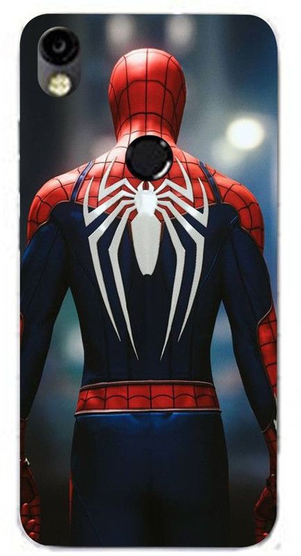 Golden Mask Back Cover for Tecno Camon i Spider Man  (Multicolor, Waterproof, Silicon, Pack of: 1)