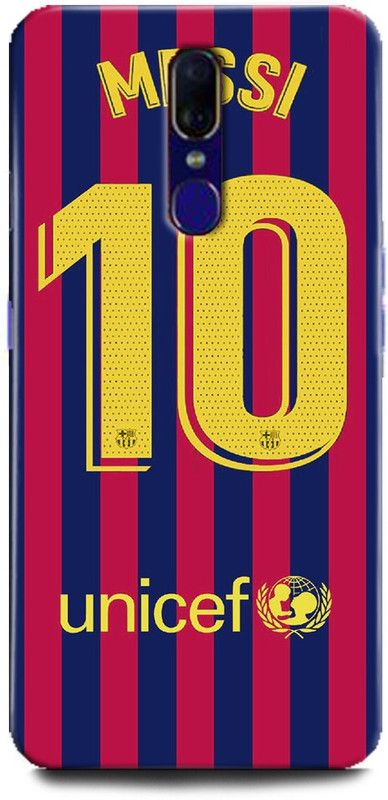 INTELLIZE Back Cover for OPPO F11/CPH1911 messi,Printed  (Multicolor, Shock Proof, Pack of: 1)