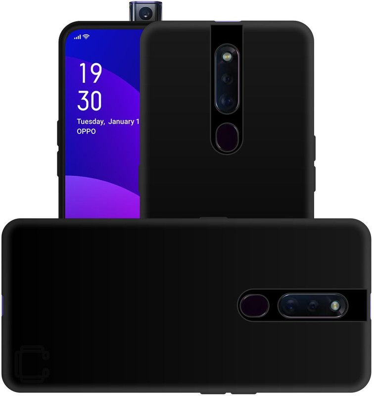 CASE CREATION Back Cover for Realme X 2019 Safety Rubber Case with Soft Rubber Grip Case  (Multicolor, Shock Proof, Silicon, Pack of: 1)