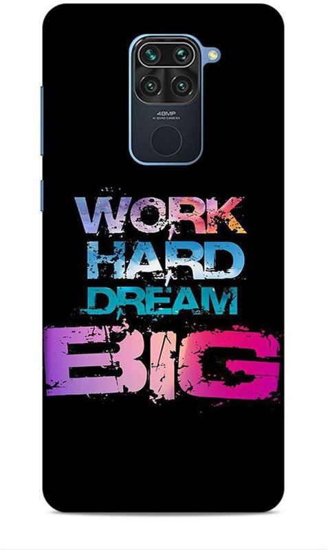 Yuphoria Back Cover for Redmi Note 9  (Multicolor, Grip Case, Silicon, Pack of: 1)