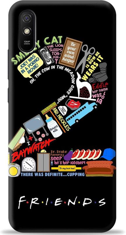 Loffar Back Cover for Mi Redmi 9i  (Black, Shock Proof, Pack of: 1)