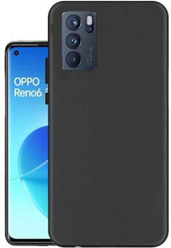 Stunny Back Cover for Oppo Reno 5 Pro  (Black, Grip Case, Pack of: 1)