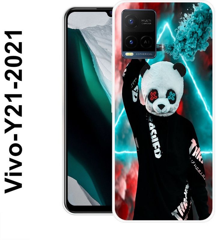 KLC Back Cover for Vivo Y21, Vivo Y21 2021, Vivo Y33s, Vivo Y21T, Vivo Y21A, Vivo Y21E, Vivo Y33T  (Multicolor, Silicon)