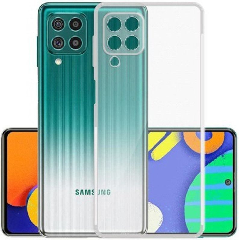 Masque Back Cover for Samsung Galaxy M12  (Transparent, Flexible, Silicon)