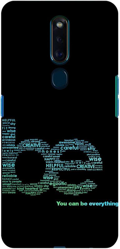 Saledart Back Cover for OPPO F11 PRO  (Black)