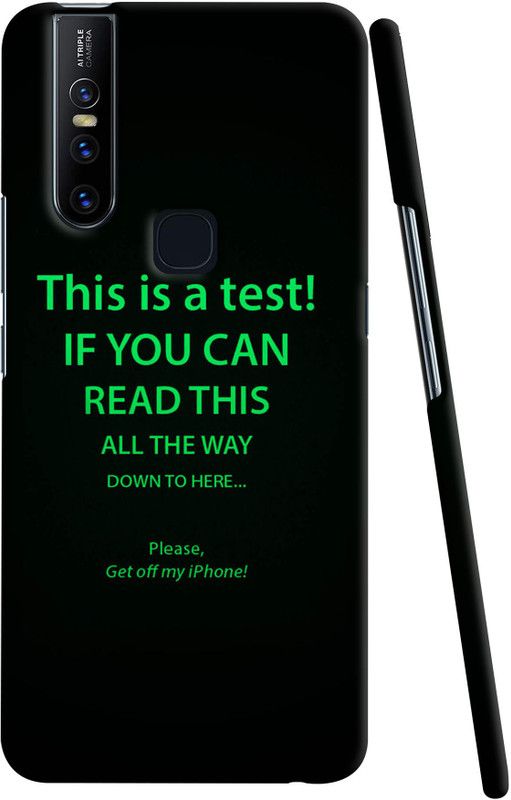 Adi Creations Back Cover for VIVO V15  (Multicolor)