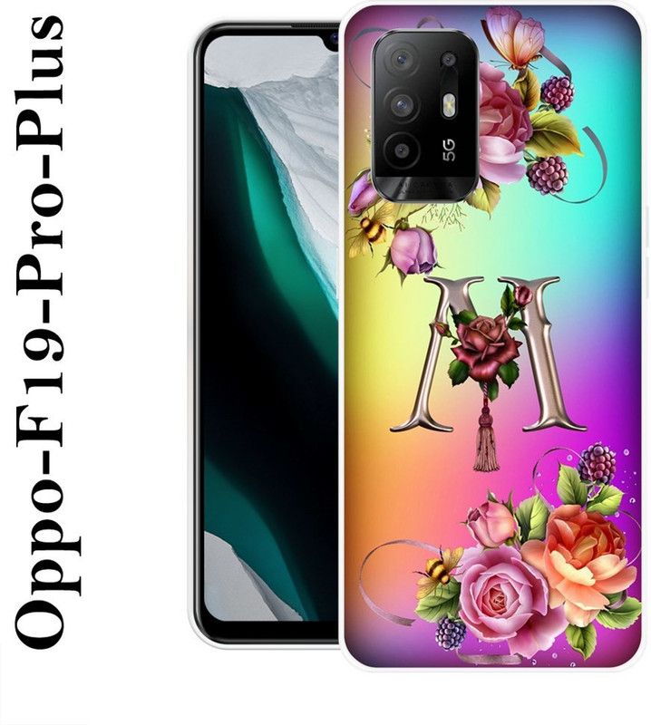 INDIALAND Back Cover for Oppo F19 Pro Plus  (Multicolor, Grip Case, Silicon)