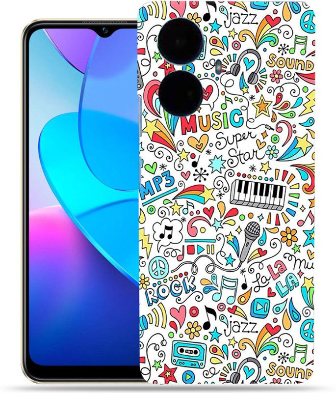 Skinex Oppo Realme 10 Pro Plus 5G Mobile Skin  (Multicolor Mobile Skin With camera protector (Back + Camera + Side))