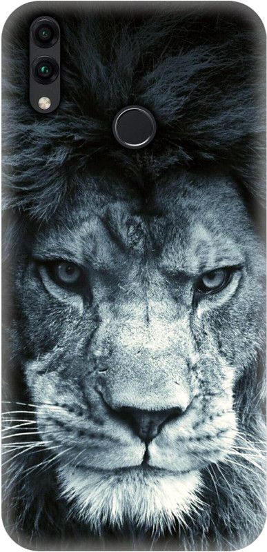 Smutty Back Cover for Honor 8C - Lion Print  (Multicolor, Hard Case, Pack of: 1)