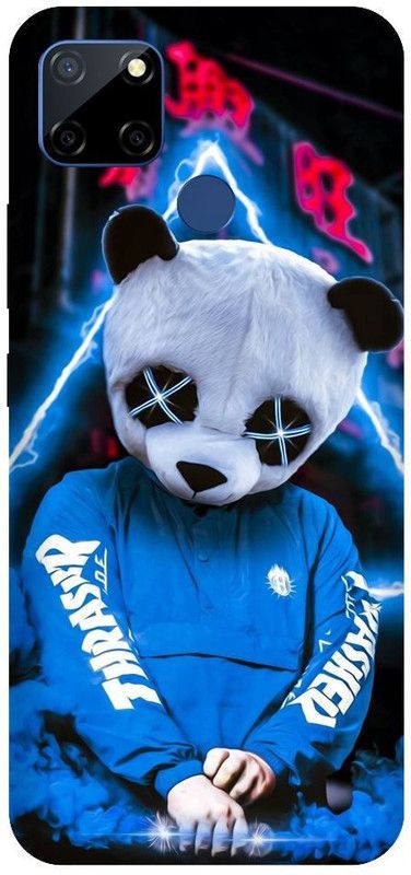 URCHIN Back Cover for Realme C25S Game over, Panda, Colourfull, Neon, Trap Boy, Street, Trap  (Multicolor, Shock Proof, Pack of: 1)