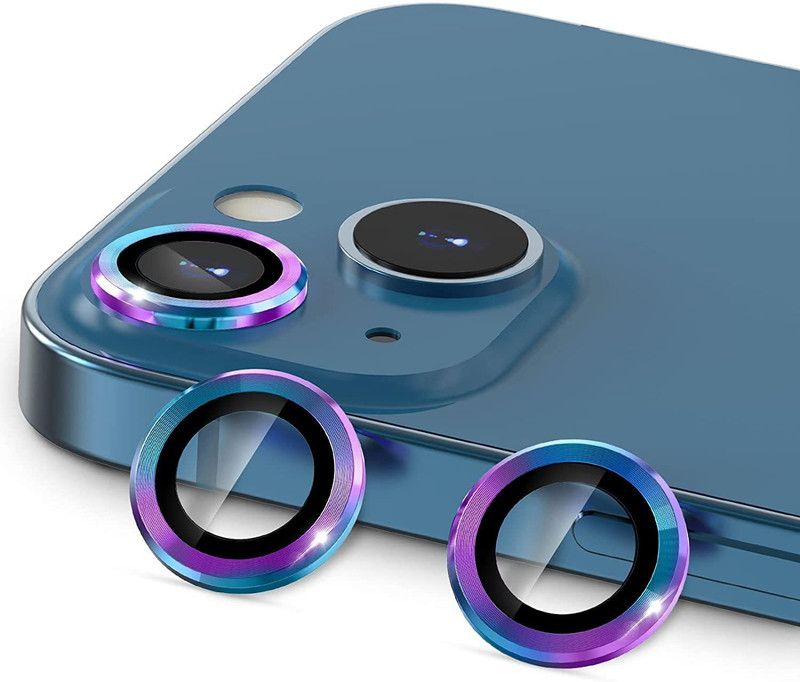 Mobilive Back Camera Lens Glass Protector for iPhone 13 Mini, iPhone 13  (Pack of: 2)