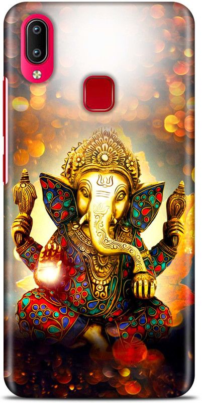 Sankee Back Cover for VIVO 1807  (Yellow, Hard Case)