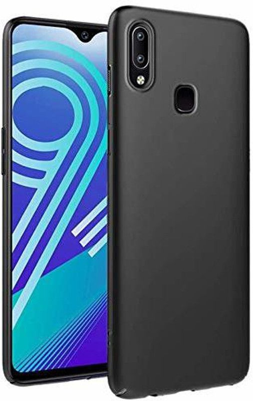 S-Hardline Back Cover for Vivo Y91  (Black, Flexible, Pack of: 1)
