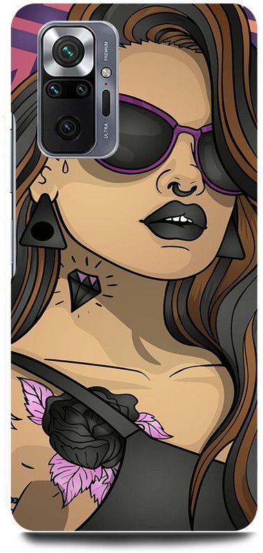 FRONK Back Cover for REDMI Note 10 Pro, GIRL, CUTE, GIRL, LOVELY, GIRL, ANIME, LOVE  (Multicolor, Hard Case, Pack of: 1)