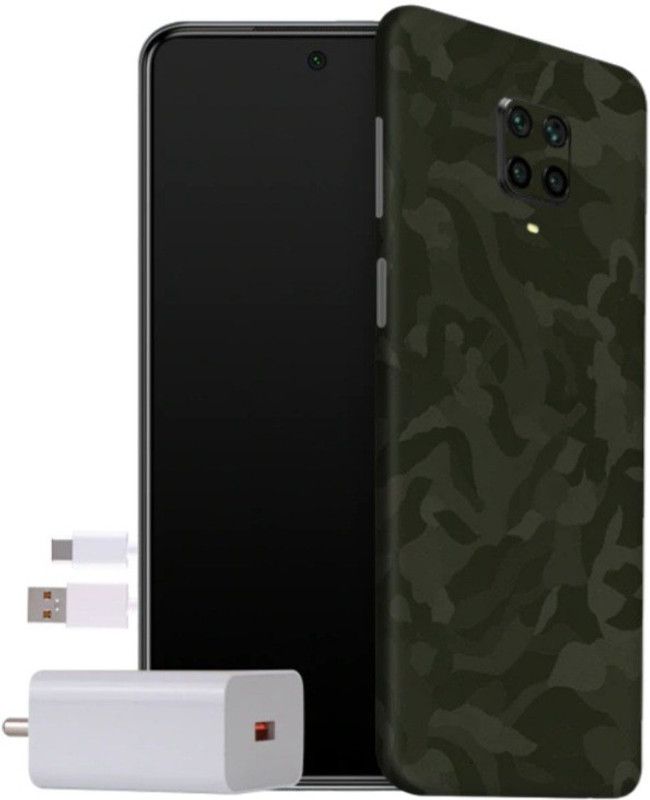 RAFIWRAP POCO M2 PRO (Back + Camera + Side) Mobile Skin  (Green Camo)
