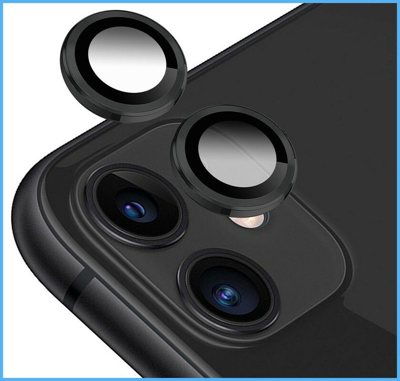 Ychroze Back Camera Lens Ring Guard Protector for APPLE iPhone 11  (Pack of: 1)