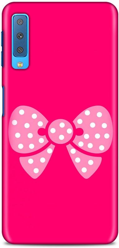 Sankee Back Cover for Samsung Galaxy A7 2018 Edition  (Red, Hard Case)