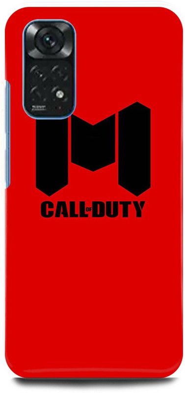 play fast Back Cover for Redmi Note 11S CALL, OF, DUTY, FAMOUS, GAME  (Red, Hard Case, Pack of: 1)