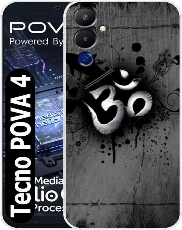 Cooltrend Back Cover for Tecno Pova 4  (Multicolor, Flexible, Silicon, Pack of: 1)