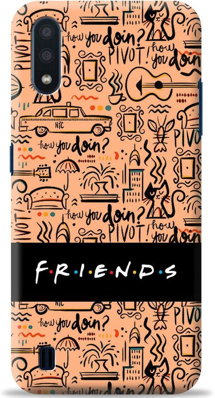 Cover King Back Cover for Samsung Galaxy M01  (Pink, Shock Proof, Pack of: 1)