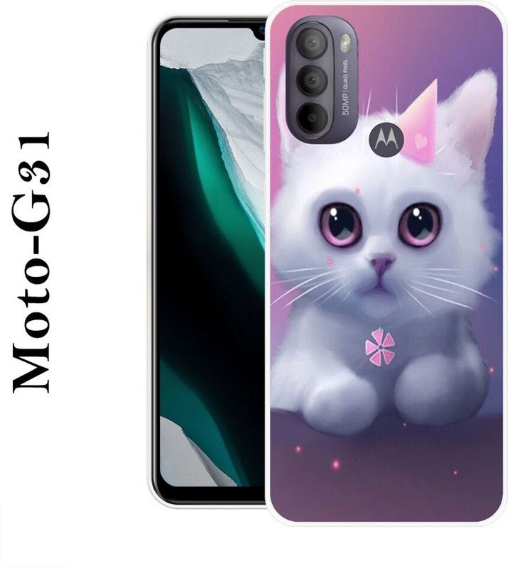 REDFLY Back Cover for Motorola Moto G31  (Multicolor, Grip Case, Silicon)
