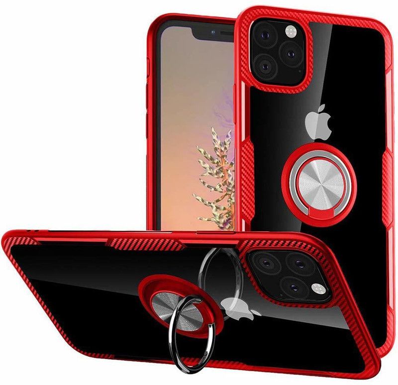 BESTTALK Back Cover for Apple iPhone 11 Pro  (Red, Shock Proof)