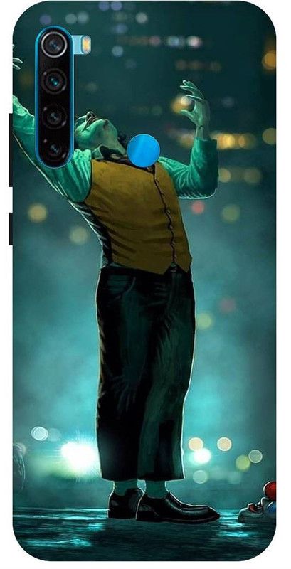 PICHKU Back Cover for REDMI NOTE 8-M1908C3JH-NEW,JOKER,ANONYMOUS,BLADE,HACKER,MASK,VILLAIN  (Green, Hard Case, Pack of: 1)