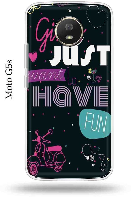 Mystry Box Back Cover for Motorola Moto G5s  (Multicolor, Silicon, Pack of: 1)